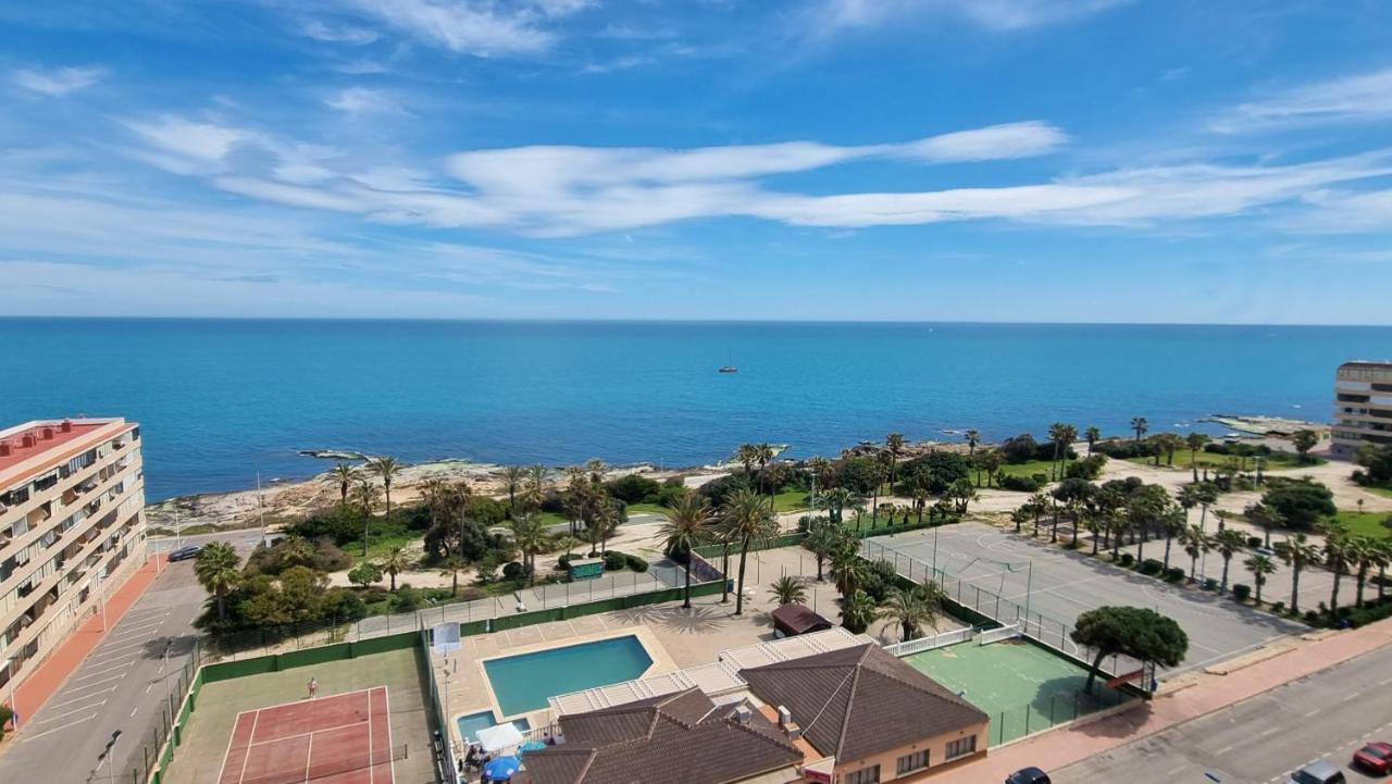 2-Schlafzimmer-Penthouse-Apartment mit frontalem Meerblick Torrevieja Exterior foto