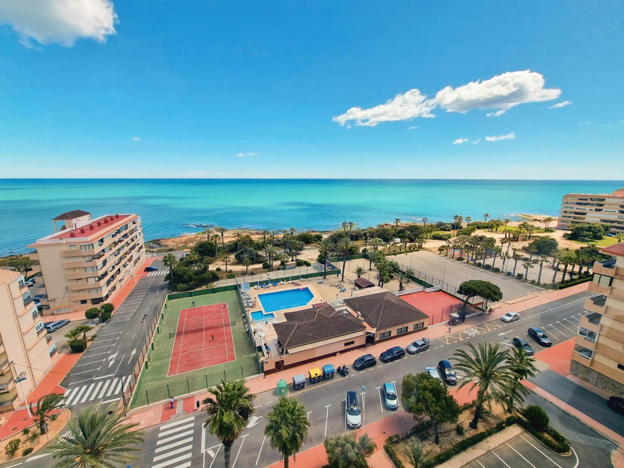 2-Schlafzimmer-Penthouse-Apartment mit frontalem Meerblick Torrevieja Exterior foto